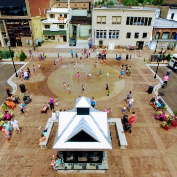 the plaza